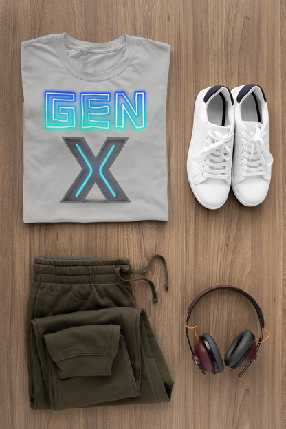 Gen X Tshirt- Born In The 60s 70s Gear- Generation X Tee - Funny Gen X Gifts